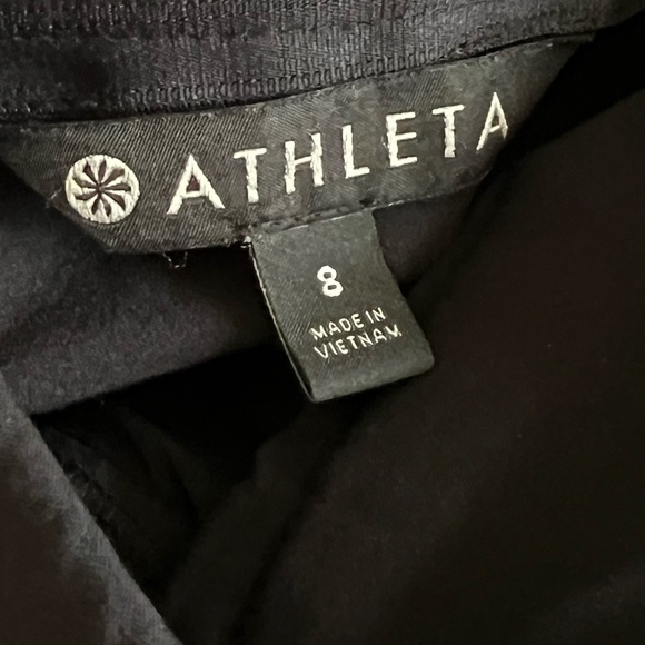 Athleta Tribeca Utility Crop Pants Black Size 8 Zip Pockets Hiking 446630 - Picture 6 of 15